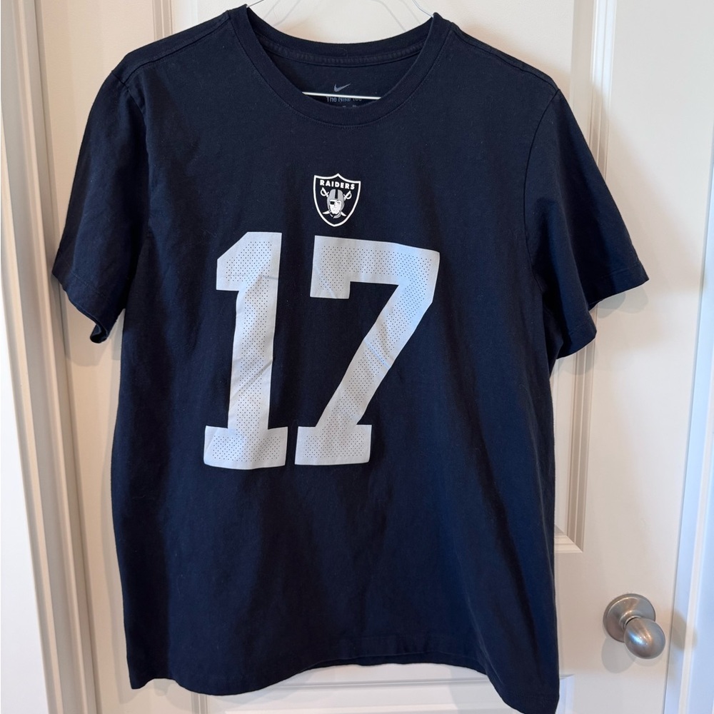 Nike Raiders Black Tee #17 Davante Adams